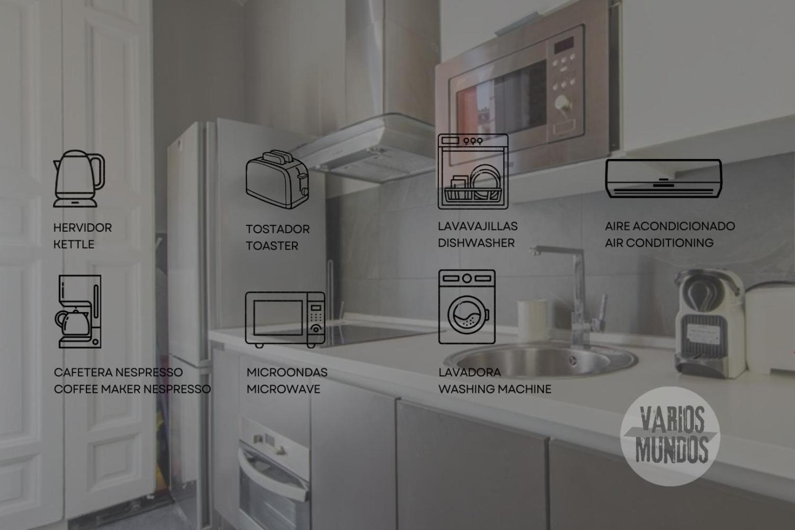 Great Apt Para 6Pax In The Heart Of Madrid Center Kültér fotó